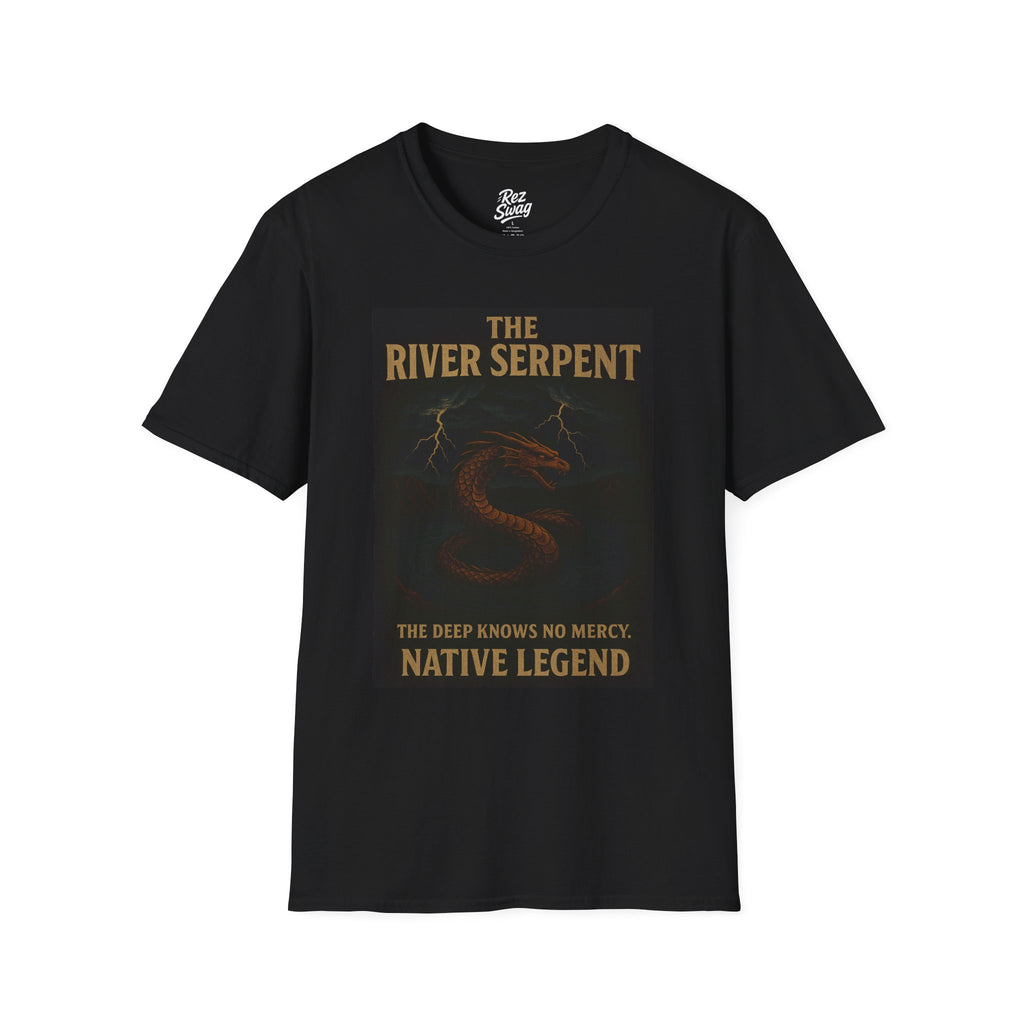 The River Serpent – A Native Legend (Men’s T-Shirt)