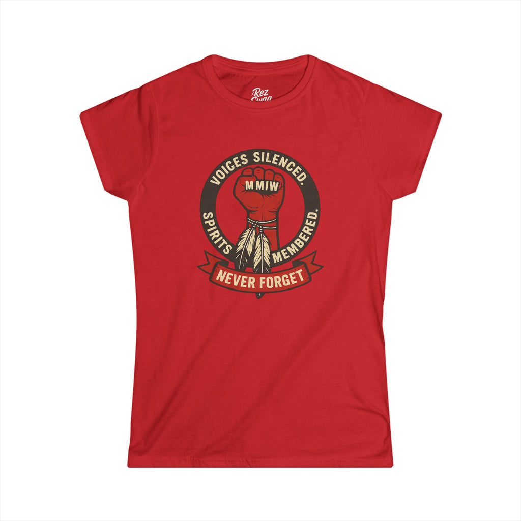 Fist of Remembrance and Justice T-Shirt – MMIW Tribute for Women | Sacred Collection