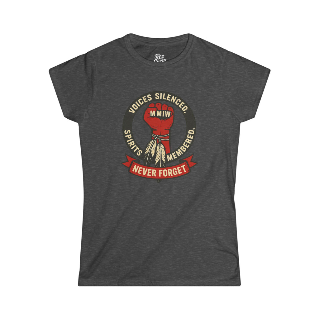 Fist of Remembrance and Justice T-Shirt – MMIW Tribute for Women | Sacred Collection