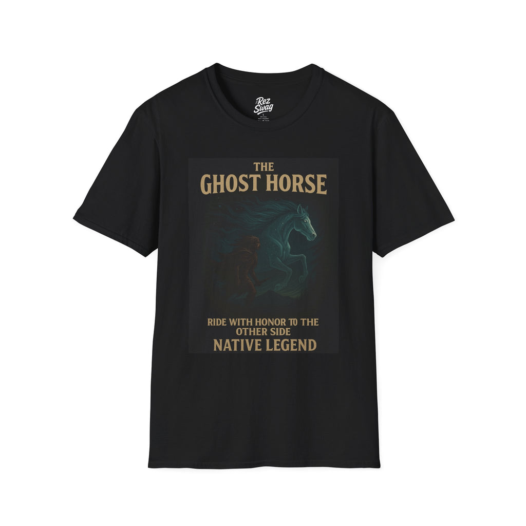 The Ghost Horse – A Native Legend (Men’s T-Shirt)