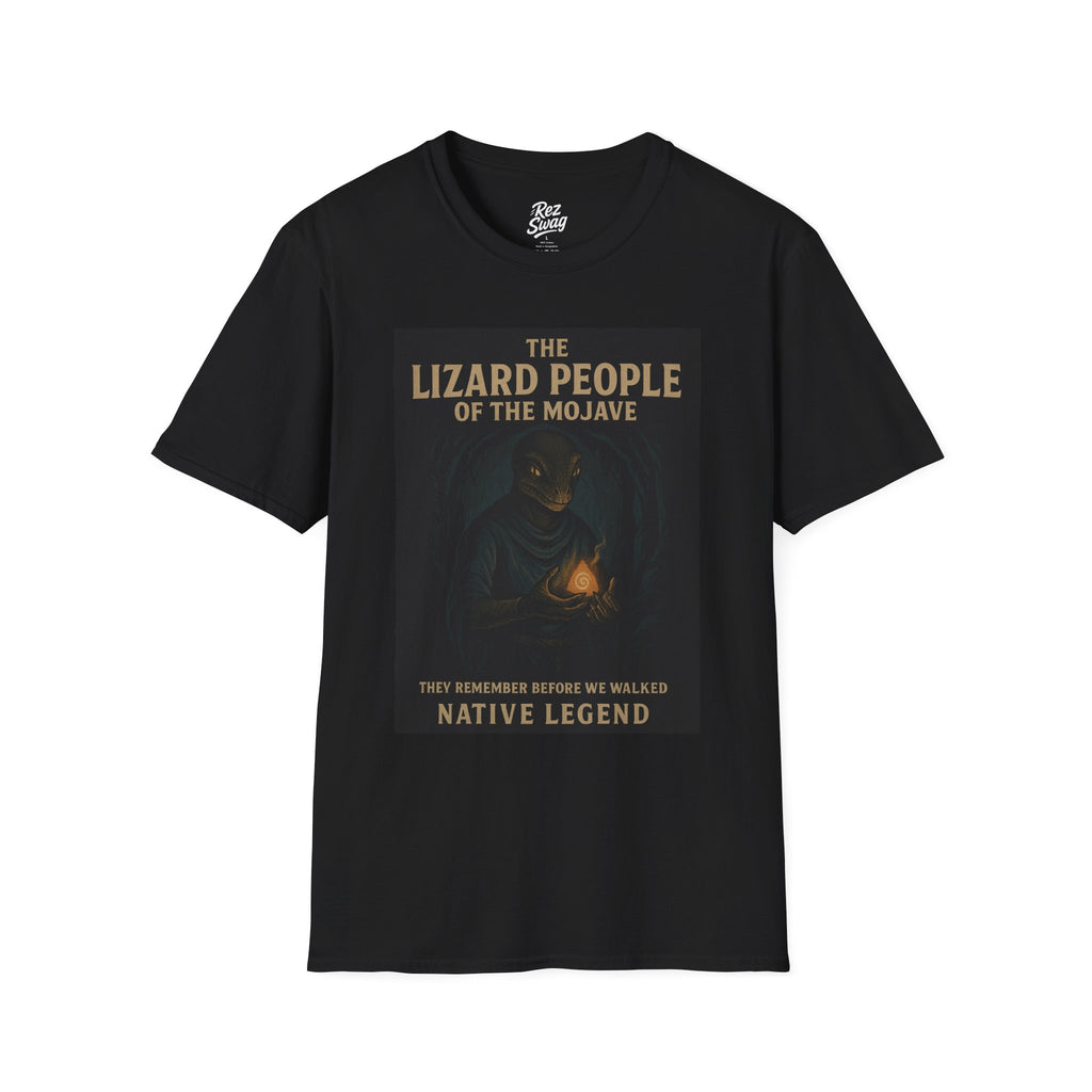 The Lizard People – A Native Legend (Men’s T-Shirt)