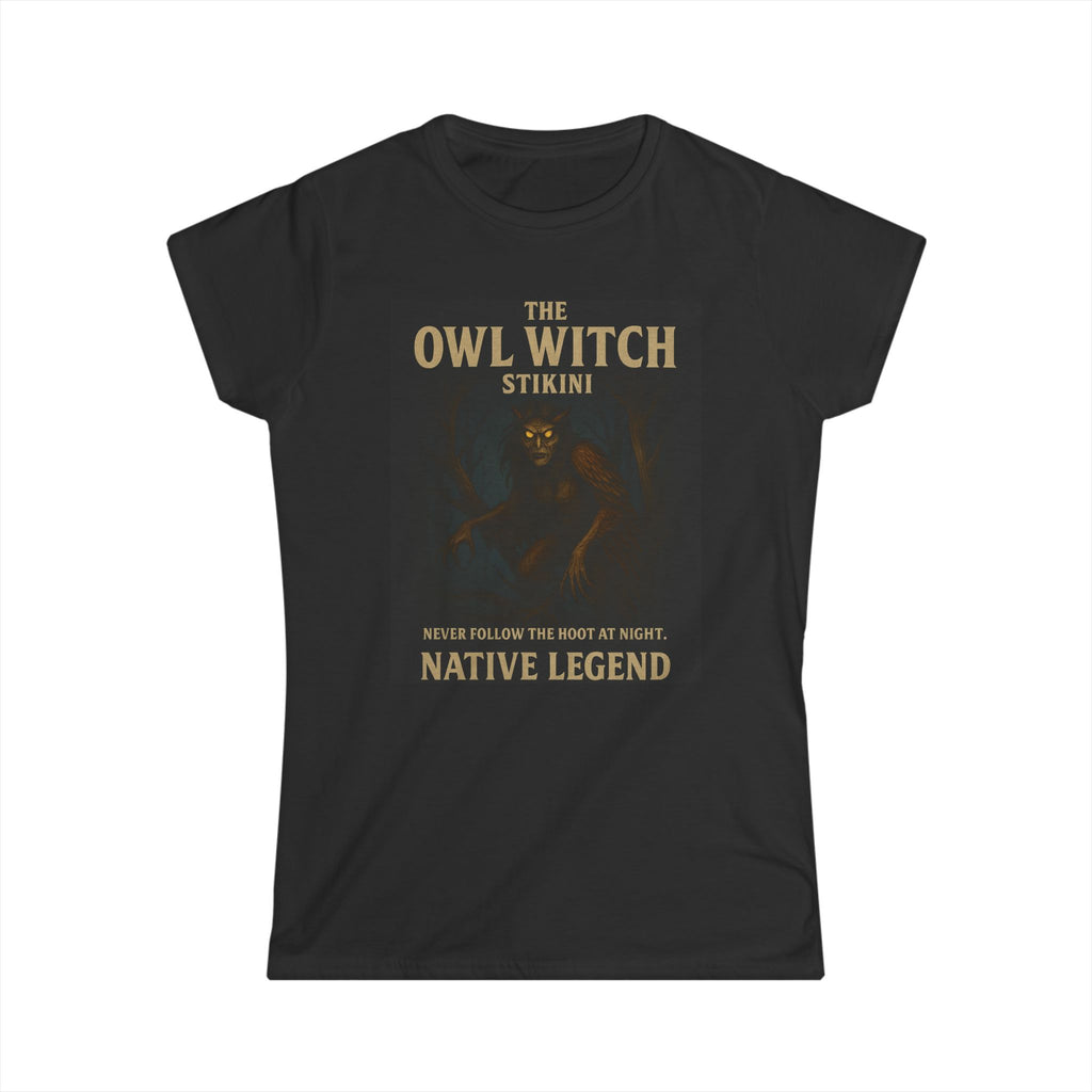 The Owl Witch Stikini – Native Legend (Women’s T-Shirt)