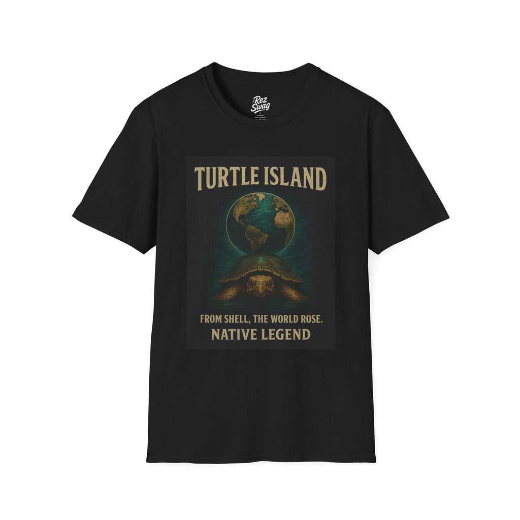 Turtle Island – A Native Legend (Men’s T-Shirt)