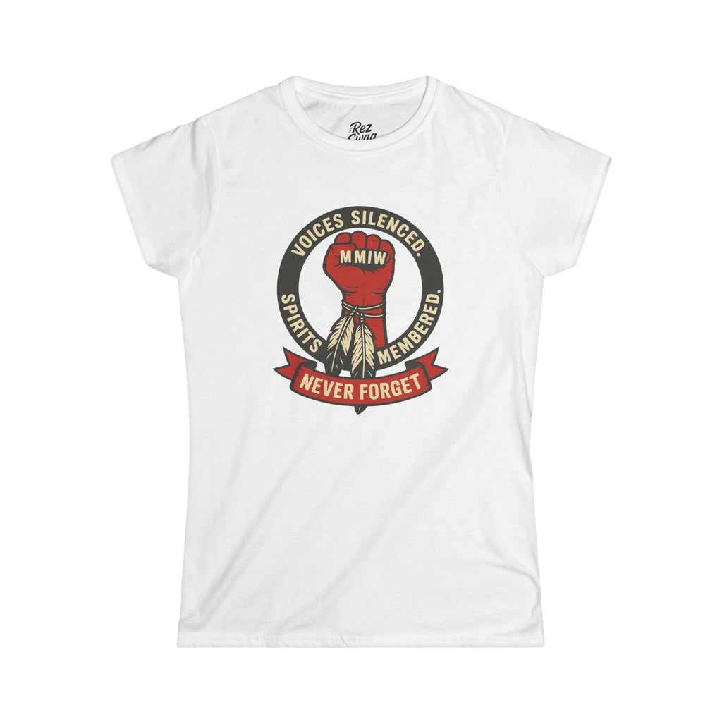 Fist of Remembrance and Justice T-Shirt – MMIW Tribute for Women | Sacred Collection