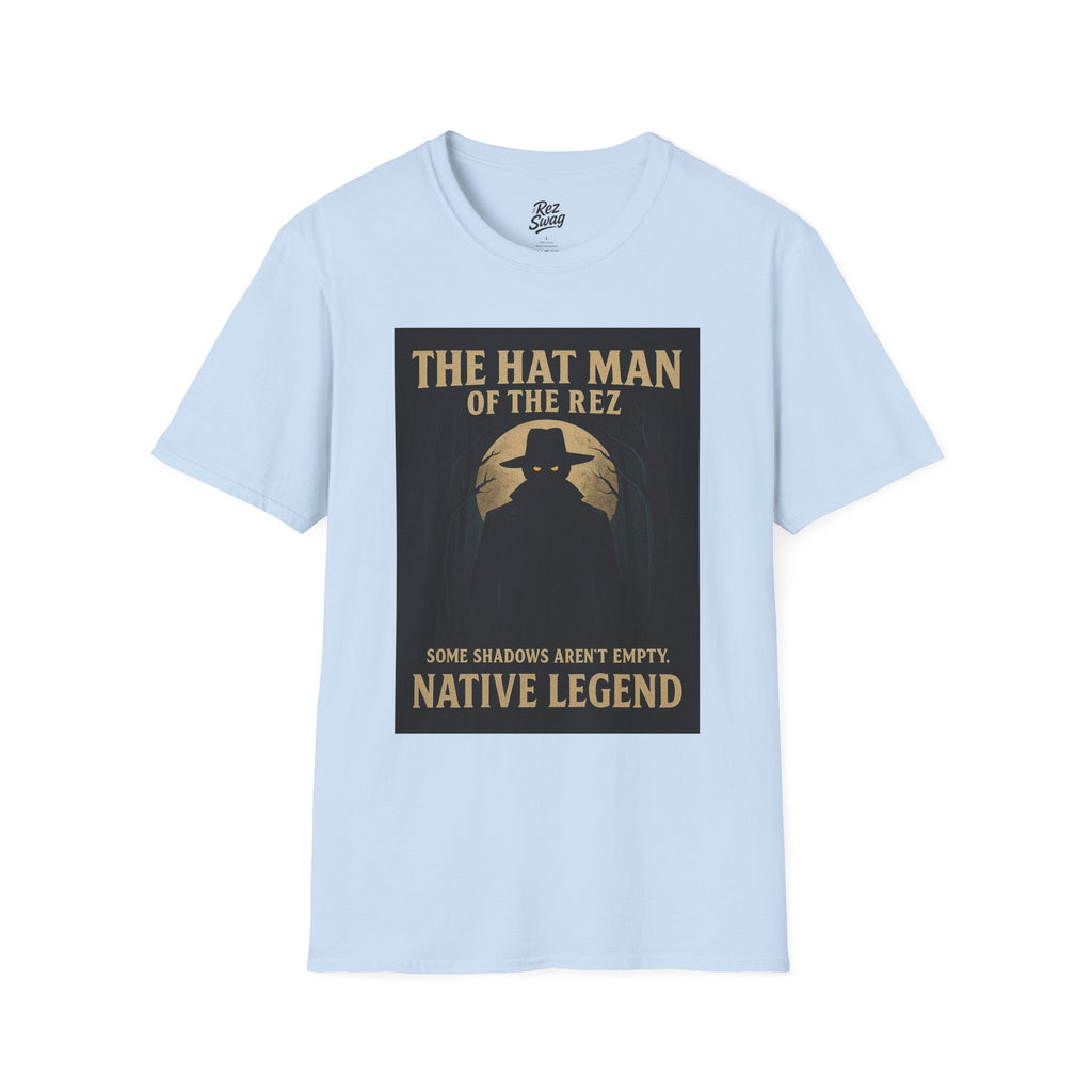 The Hat Man of the Rez – Native Legend T-Shirt for Men | Rez Swag