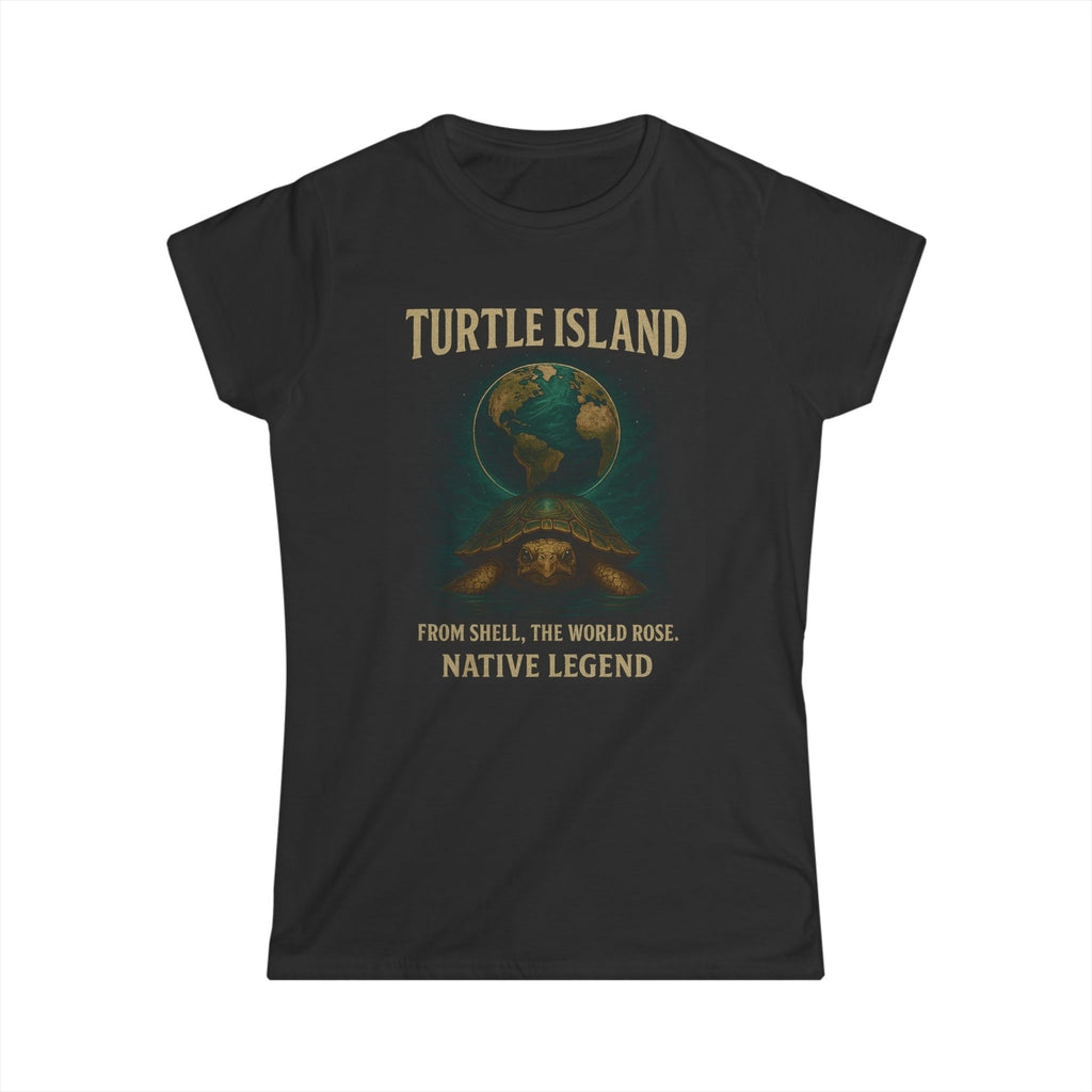 Turtle Island – Native Legend (Women’s T-Shirt)