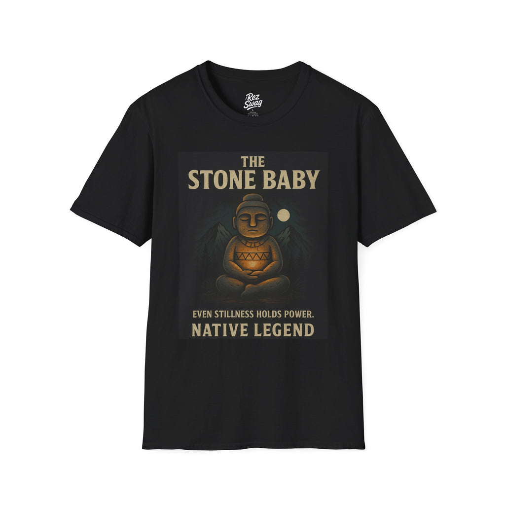 The Stone Baby – A Native Legend (Men’s T-Shirt)
