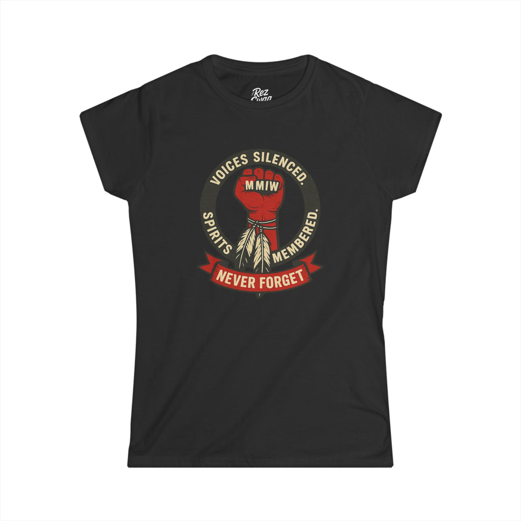 Fist of Remembrance and Justice T-Shirt – MMIW Tribute for Women | Sacred Collection