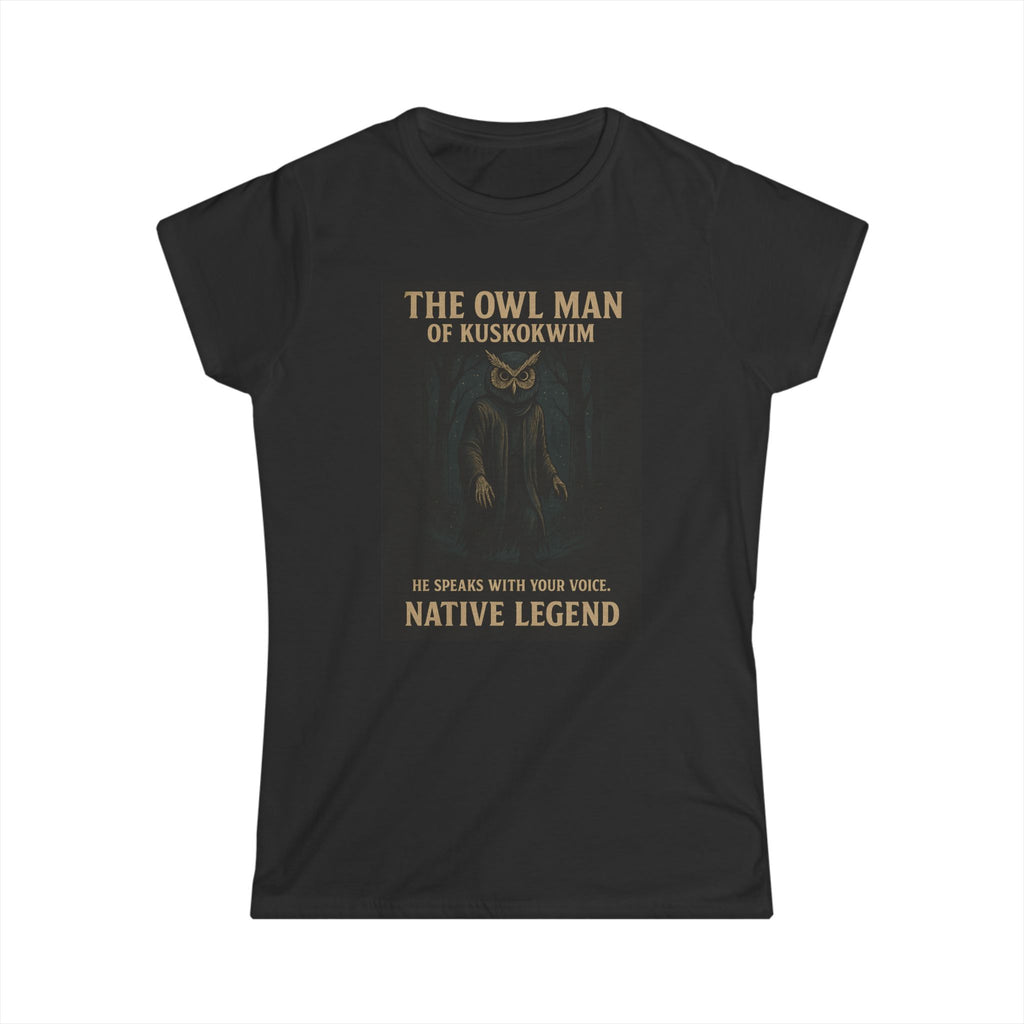The Owl Man – Native Legend (Women’s T-Shirt)