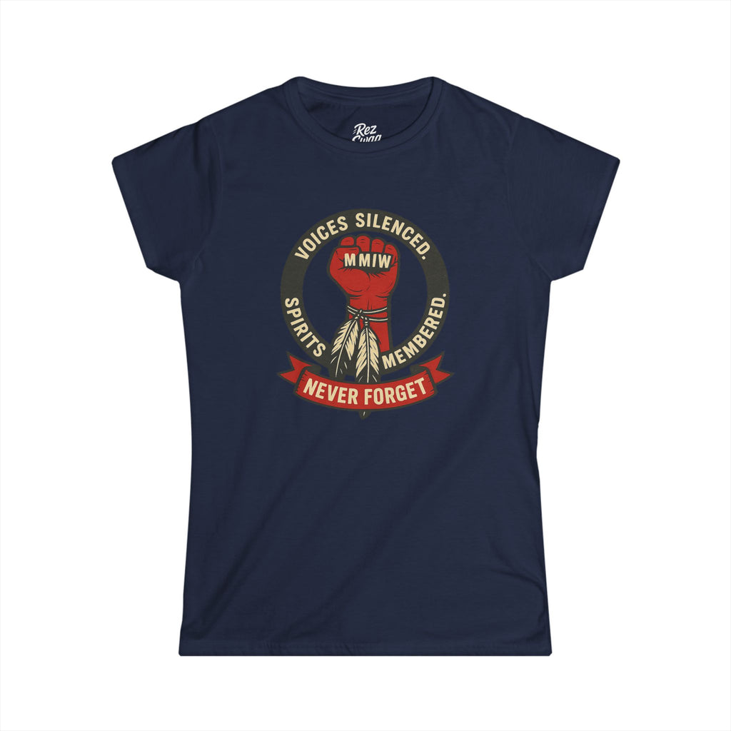 Fist of Remembrance and Justice T-Shirt – MMIW Tribute for Women | Sacred Collection
