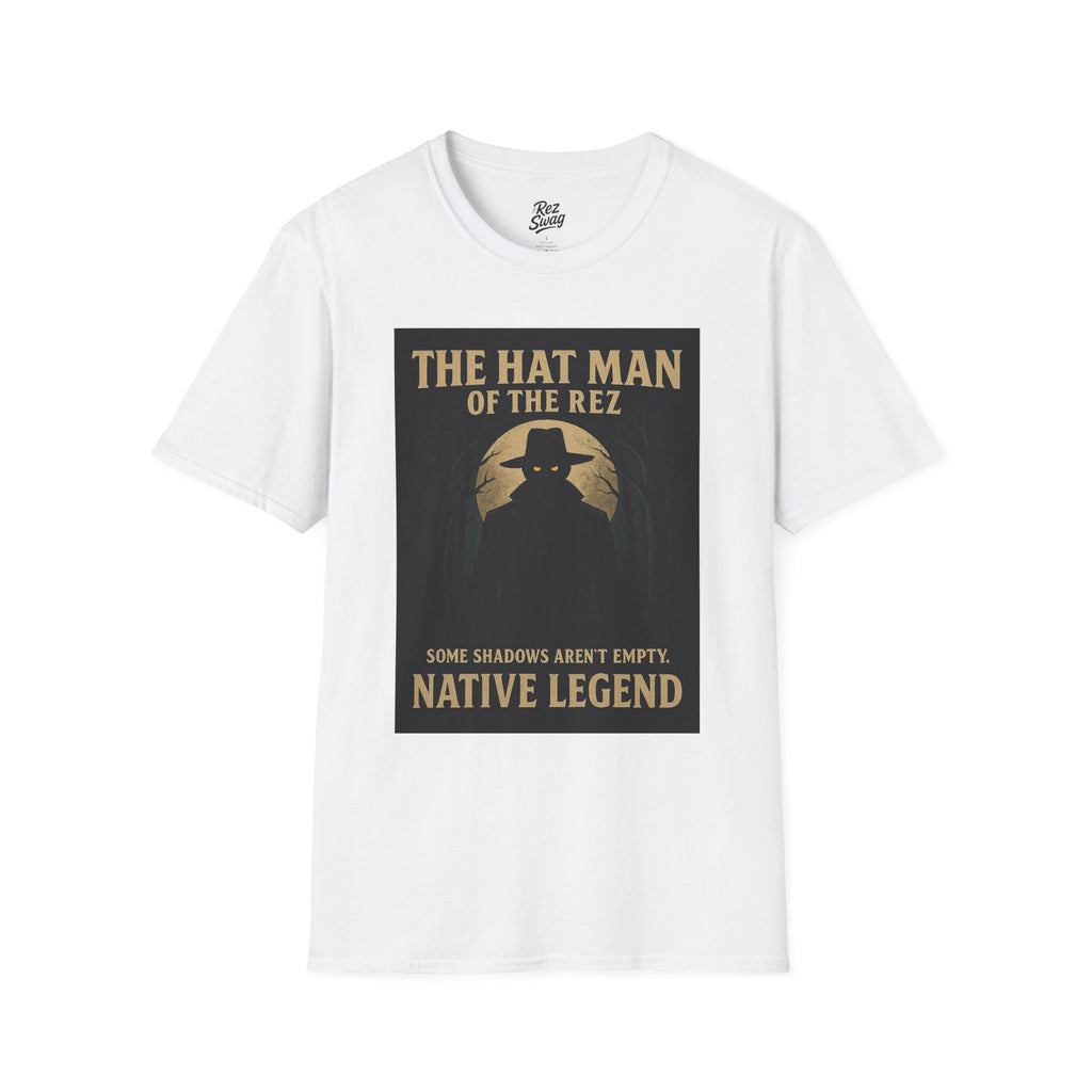 The Hat Man of the Rez – Native Legend T-Shirt for Men | Rez Swag