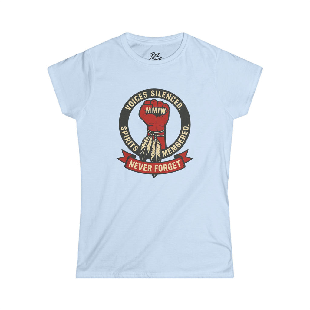 Fist of Remembrance and Justice T-Shirt – MMIW Tribute for Women | Sacred Collection