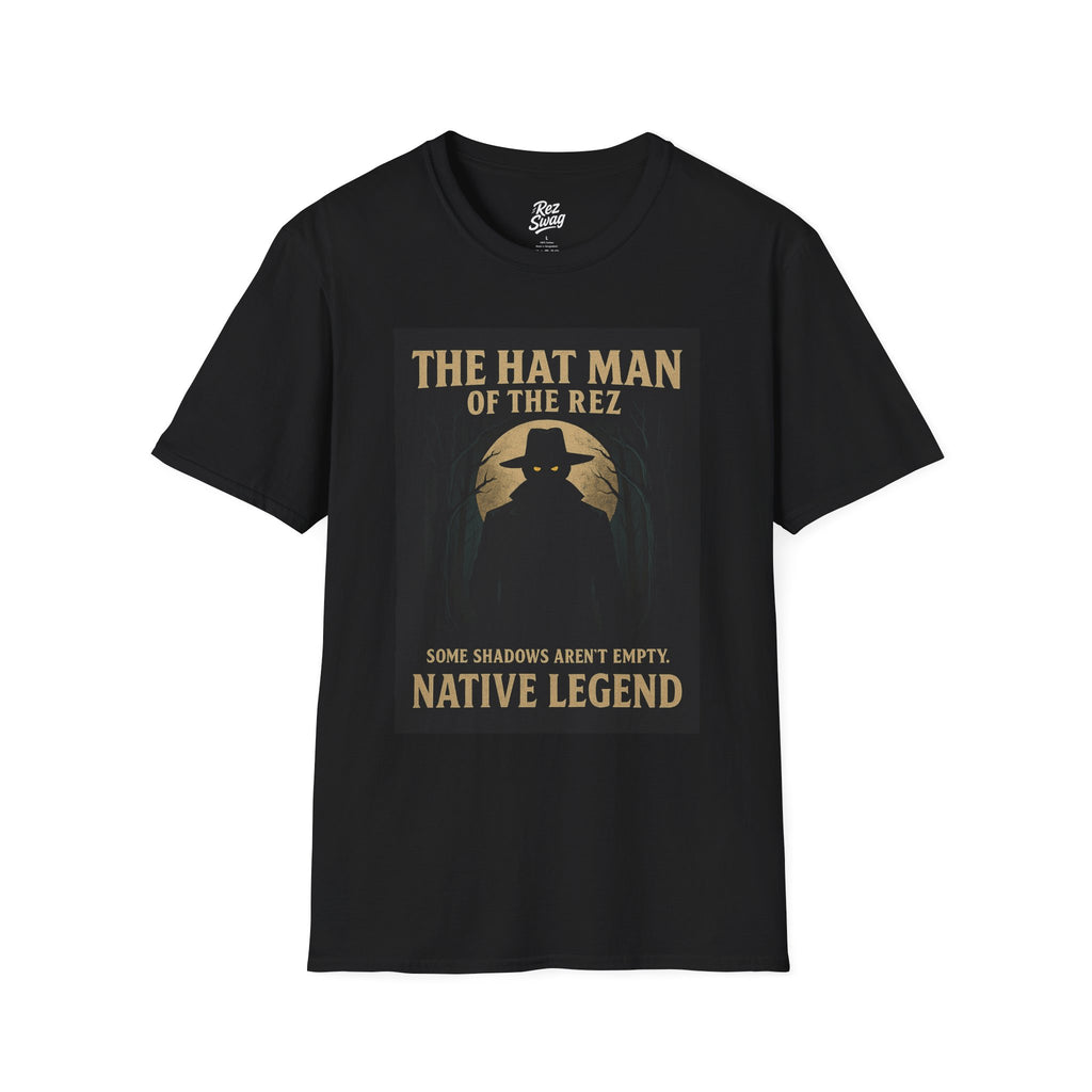 The Hat Man of the Rez – Native Legend T-Shirt for Men | Rez Swag