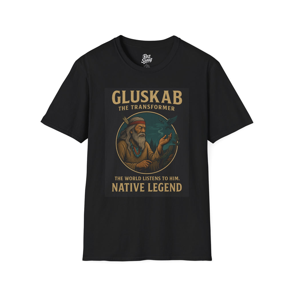 Gluskab the Transformer – A Native Legend (Men’s T-Shirt)